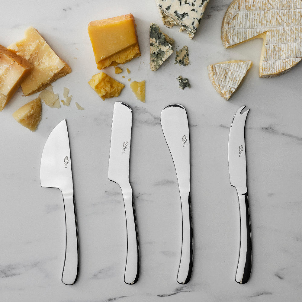 Davis & Waddell Kingsley Set of 4 Stainless Steel Cheese Knives