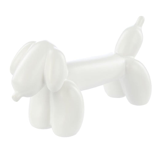 Emporium Bubbles Balloon Sculpture Sausage Dog White at House