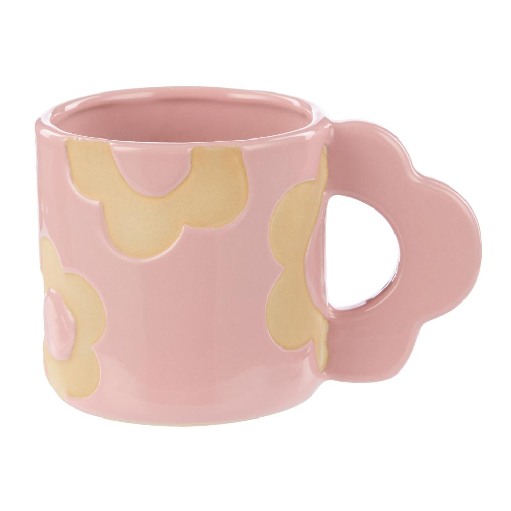 Emporium Posey 400ml Flower Mug in Pink at House