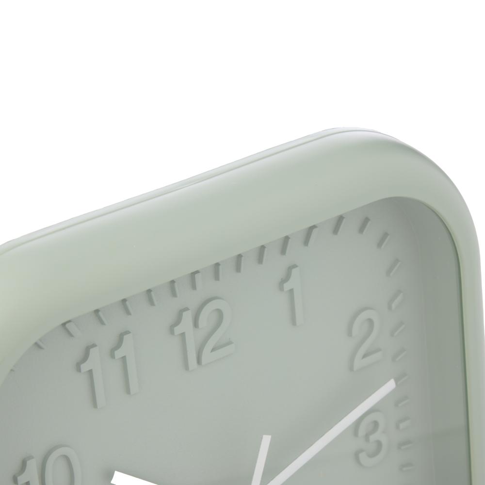 Emporium Nico Mini Wall Clock Square Sage green at House