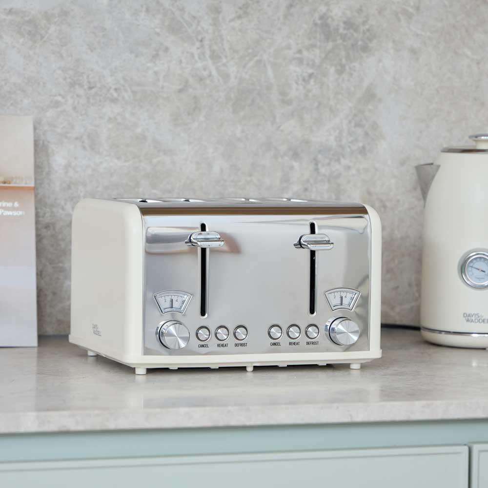 Davis & Waddell Newbury Vintage 4 Slice Toaster