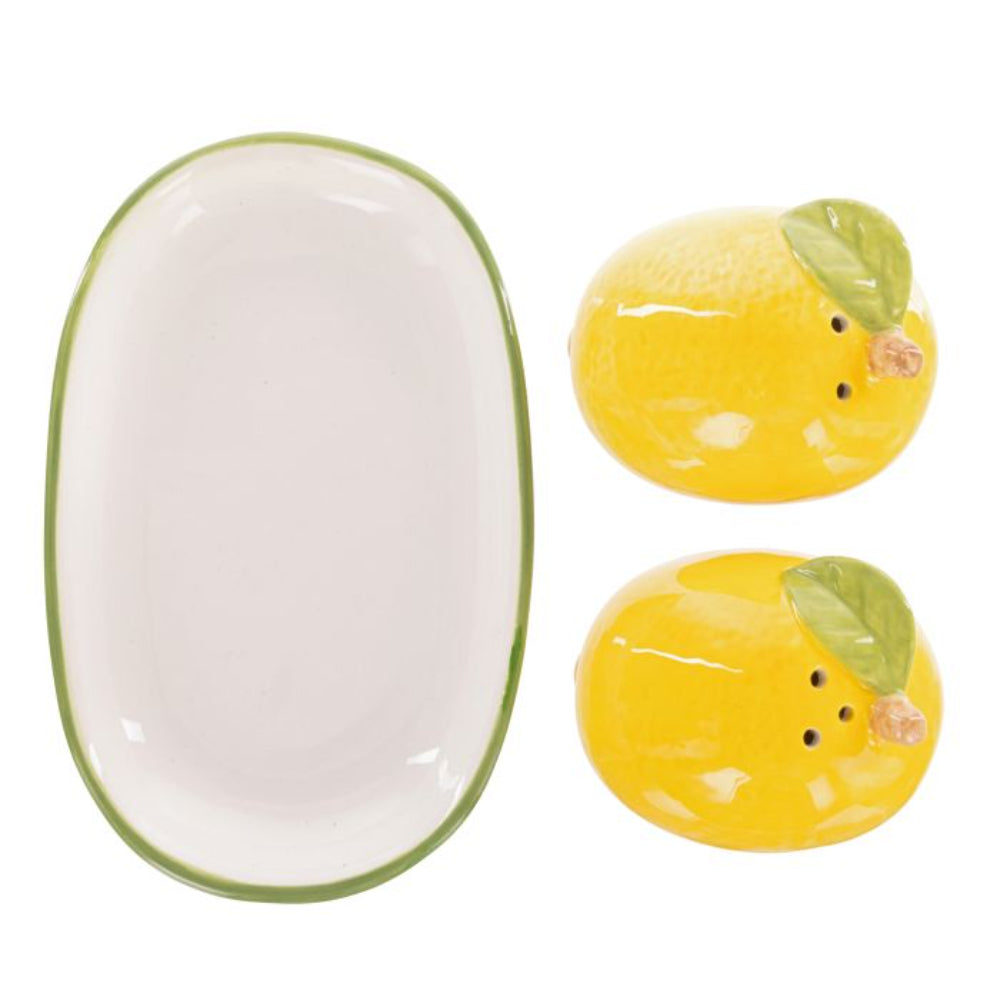 Emporium Limoncello Salt & Pepper Set