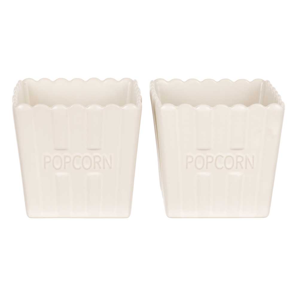 Davis & Waddell Peggy Set Of 2 Small Popcorn Bowls