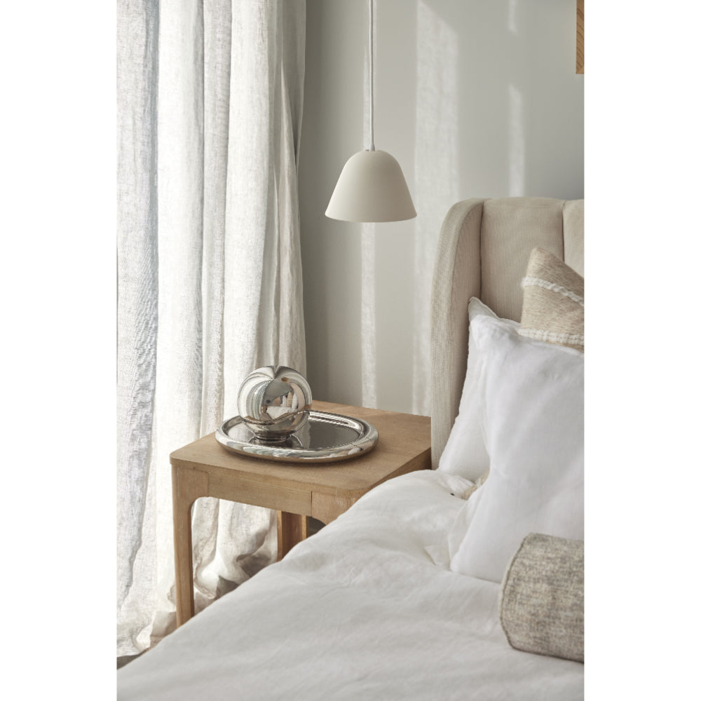 Amalfi Prata Orb Sculpture