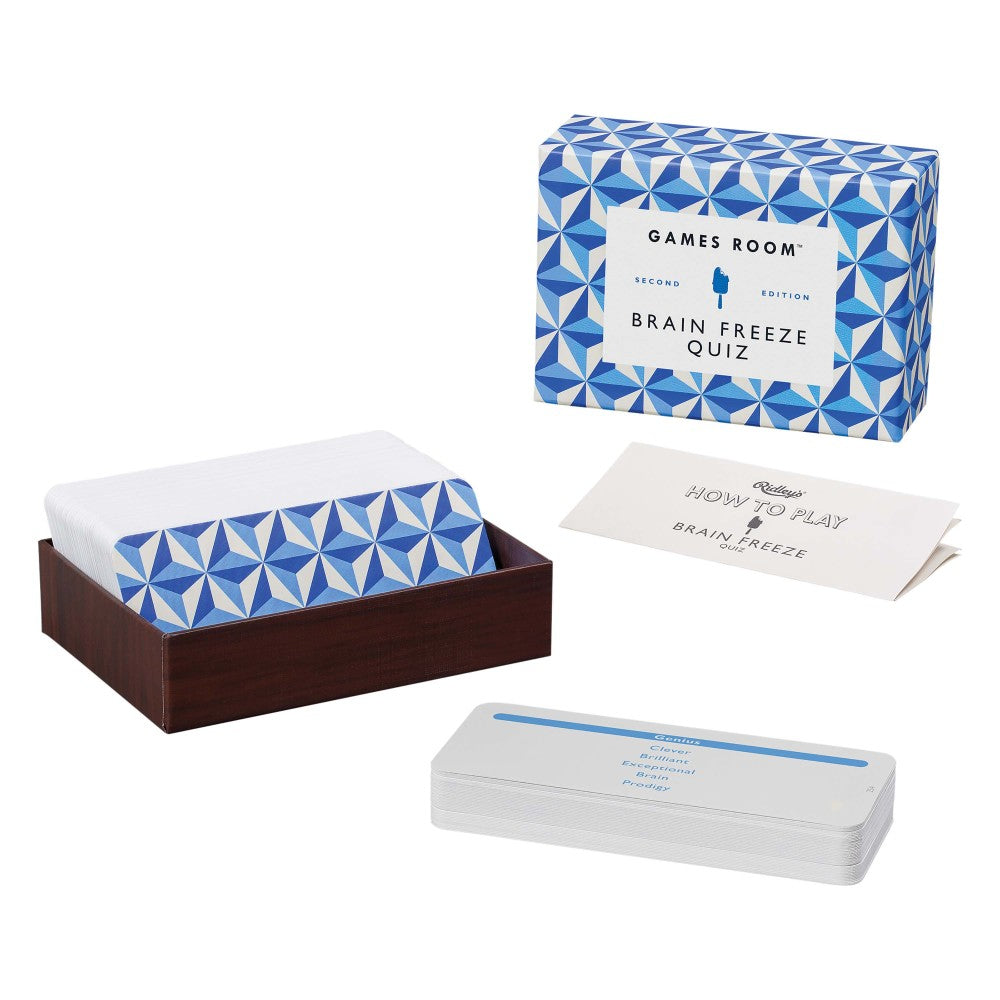 Games Room Brain Freeze Quiz