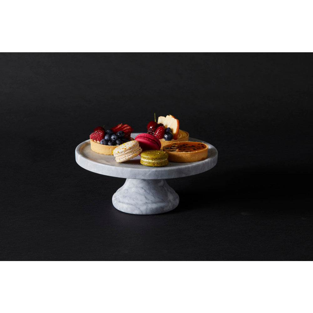 Davis & Waddell Nuvolo Marble Footed Cake Stand