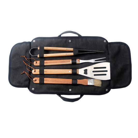 Maverick 4 Piece Bbq Tool Set With Carry Bag