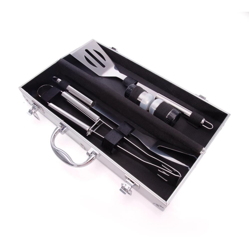 Maverick 5 Piece Stainless Steel Bbq Tool Set