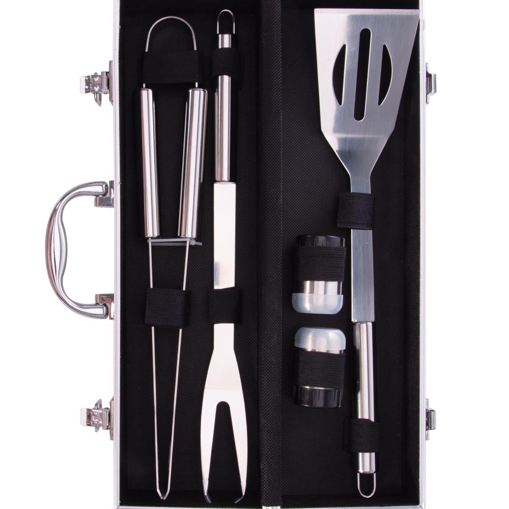 Maverick 5 Piece Stainless Steel Bbq Tool Set