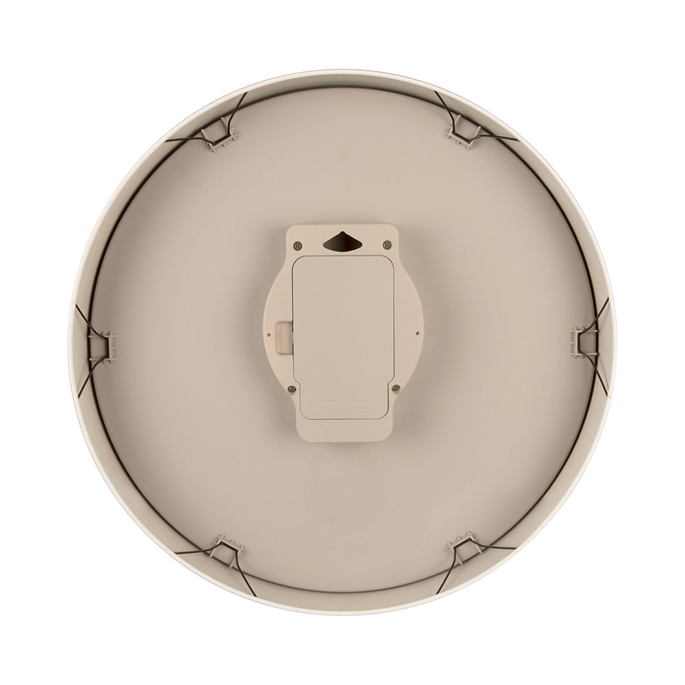 Karlsson Mr Brown Wall Clock Cream back of the clock at House