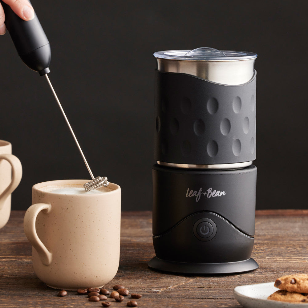 Leaf & Bean Electric Magnetic Milk Frother & Warmer