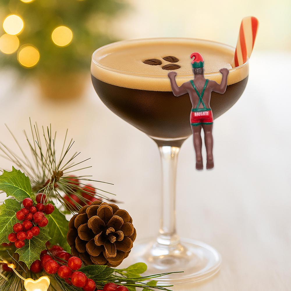 NPW Elf Buddies Set of 4 Drink Markers