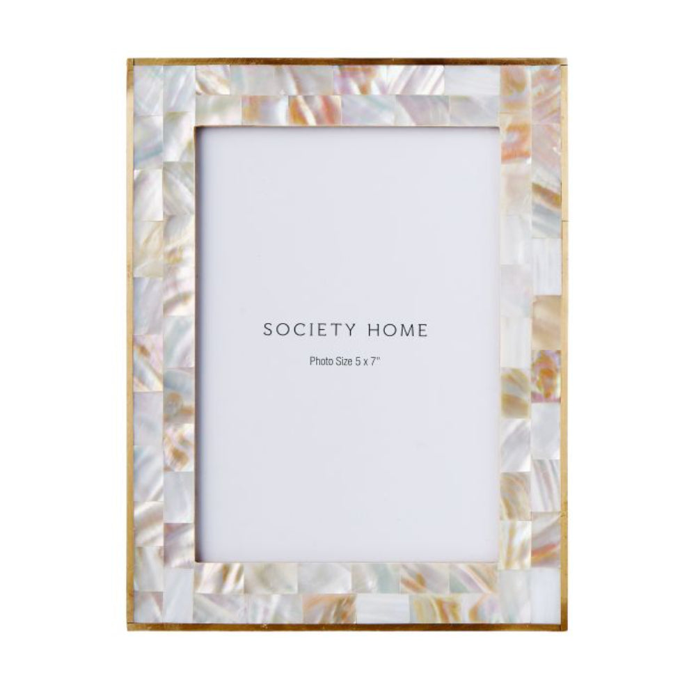 Society Home Mother Of Pearl Inlay Photo Frame