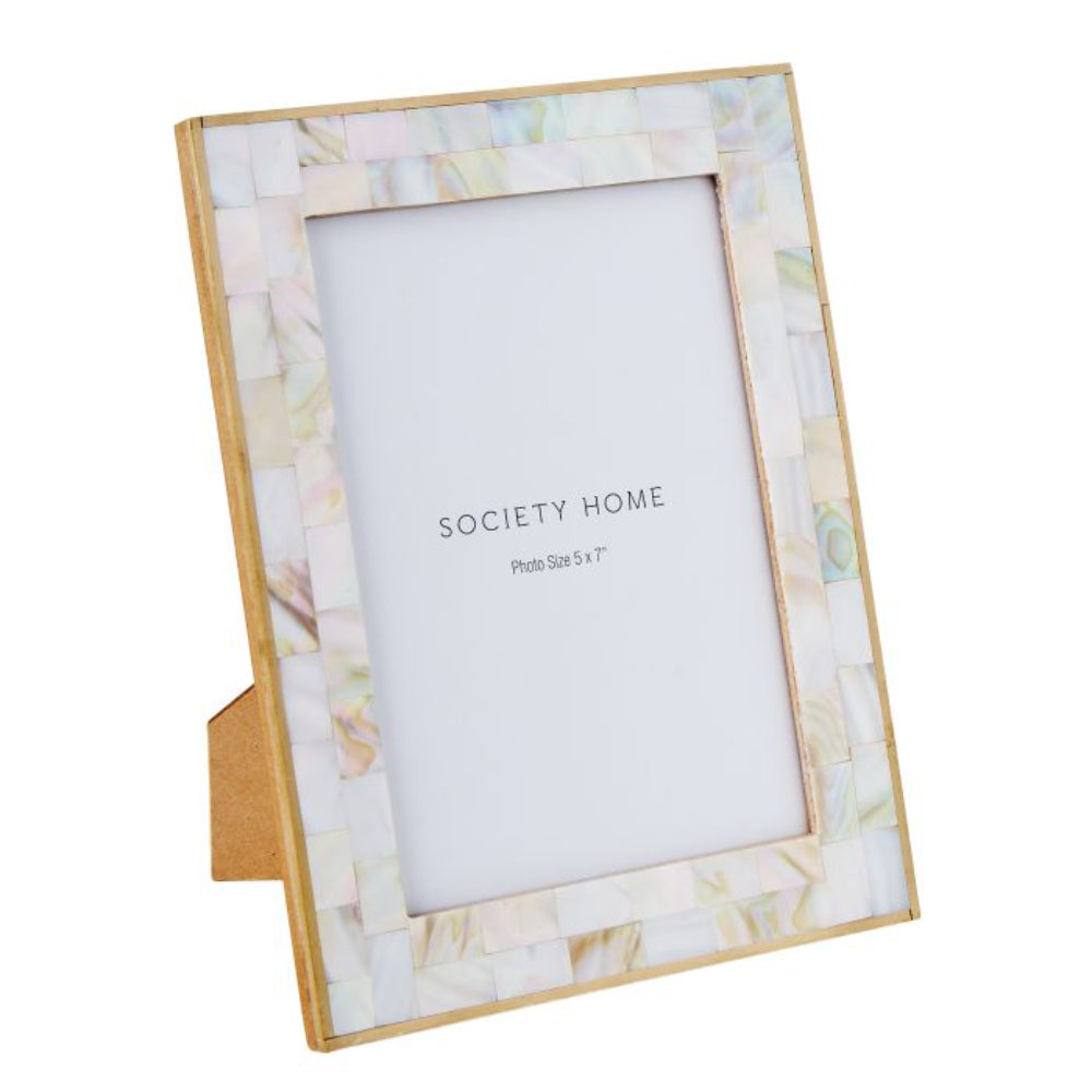 Society Home Mother Of Pearl Inlay Photo Frame
