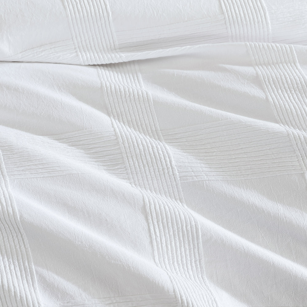 Ardor Shiloh Textured Quilt Cover Set