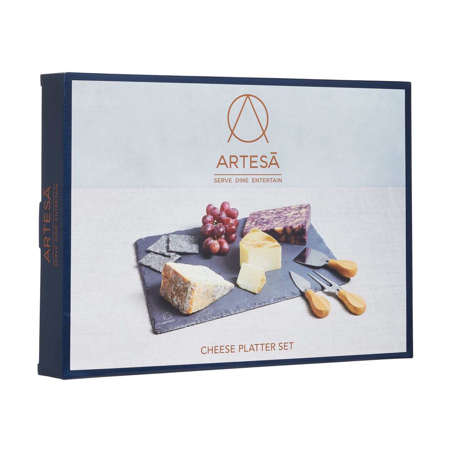 Artesa Slate Cheese Platter Set