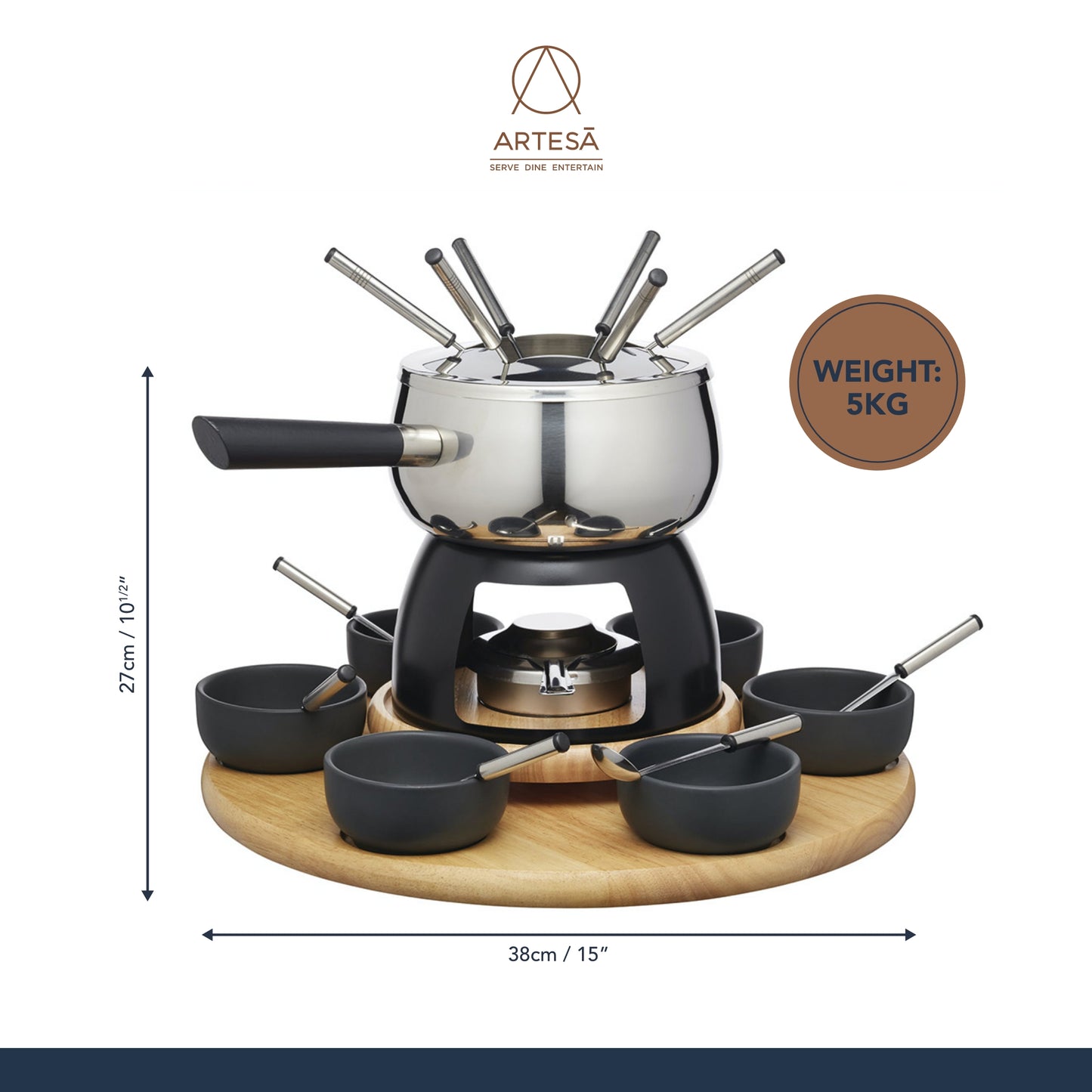 Artesa Party Fondue Set