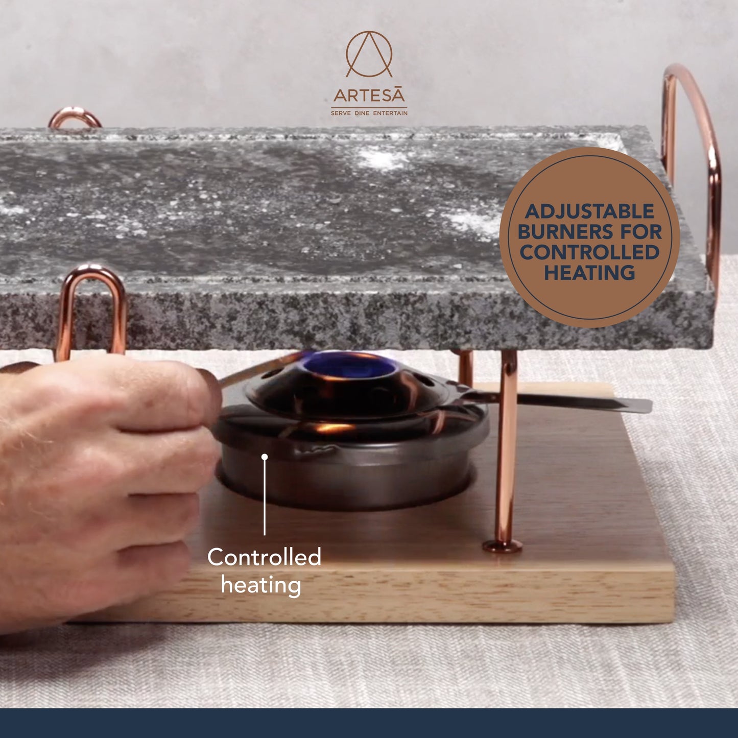 Artesa Marble Hot Stone Grill Set