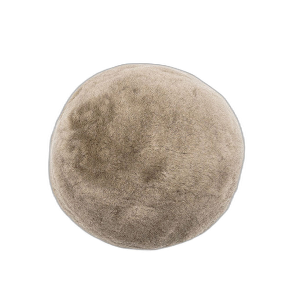 Fibre by Auskin Sheepskin Shorn Ball Cushion 28cm