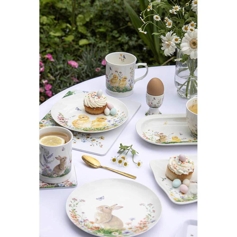 Easter dining and teaware with farm animals -Ashdene Sweet Meadows Collection at House