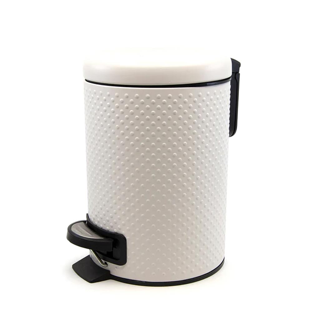 Salt & Pepper Spot Pedal Bin 3L