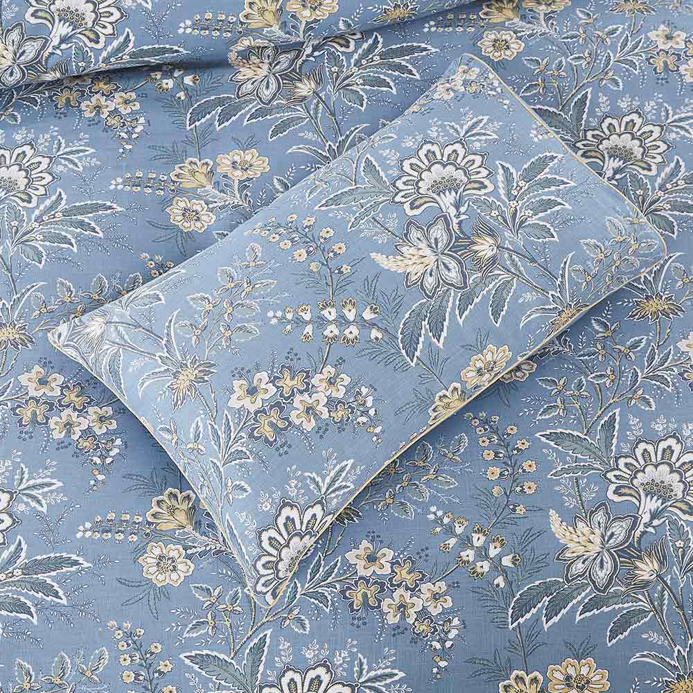 Laura Ashley Marlbrook Dusky Seaspray Quilt Cover Set at House