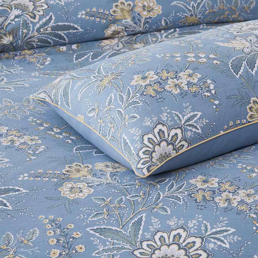 Laura Ashley Marlbrook Dusky Seaspray Quilt Cover Set at House