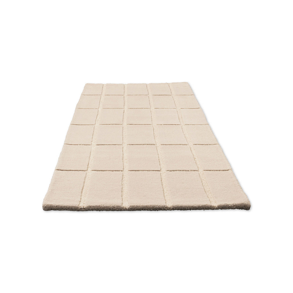 Marimekko Tiiliskivi Rug Natural White