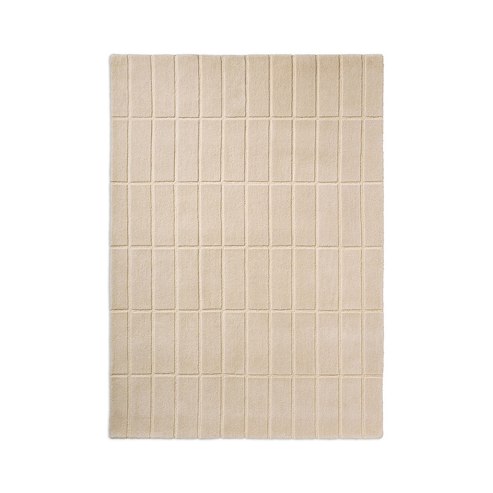 Marimekko Tiiliskivi Rug Natural White