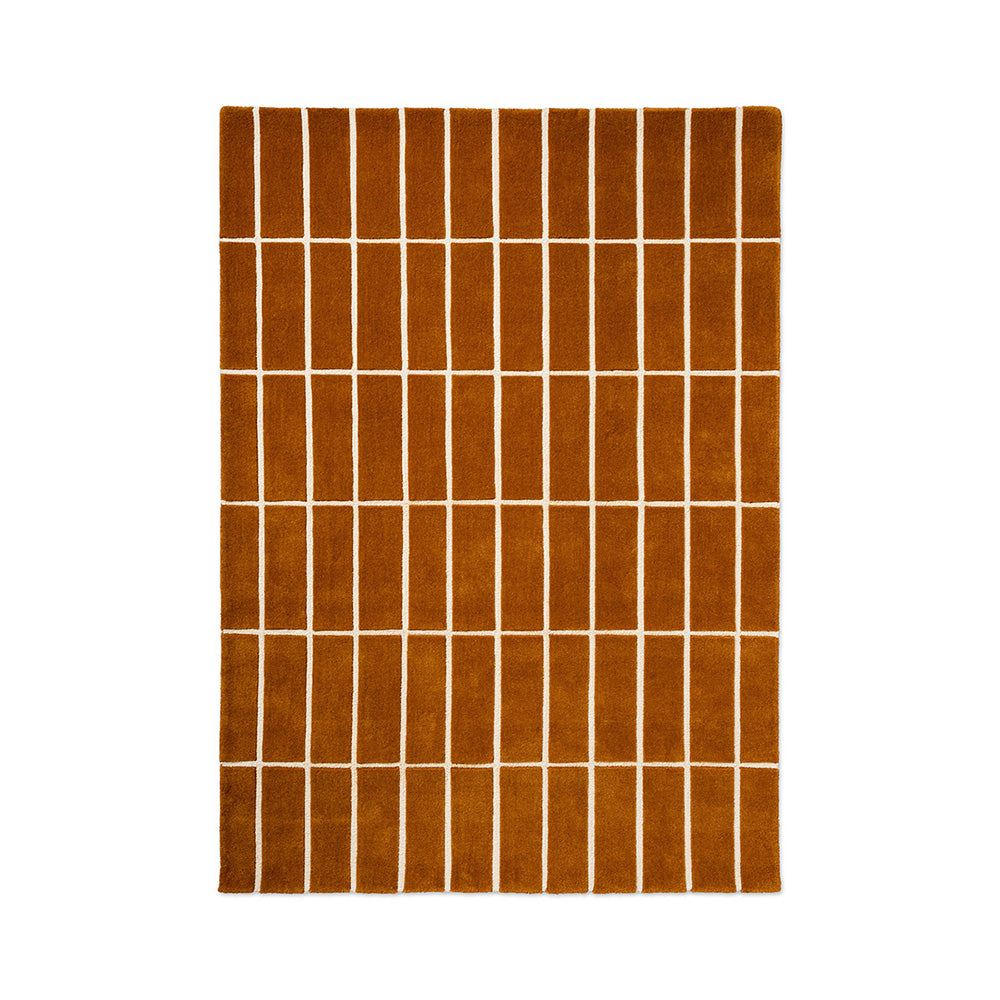 Marimekko Tiiliskivi Rug Brown