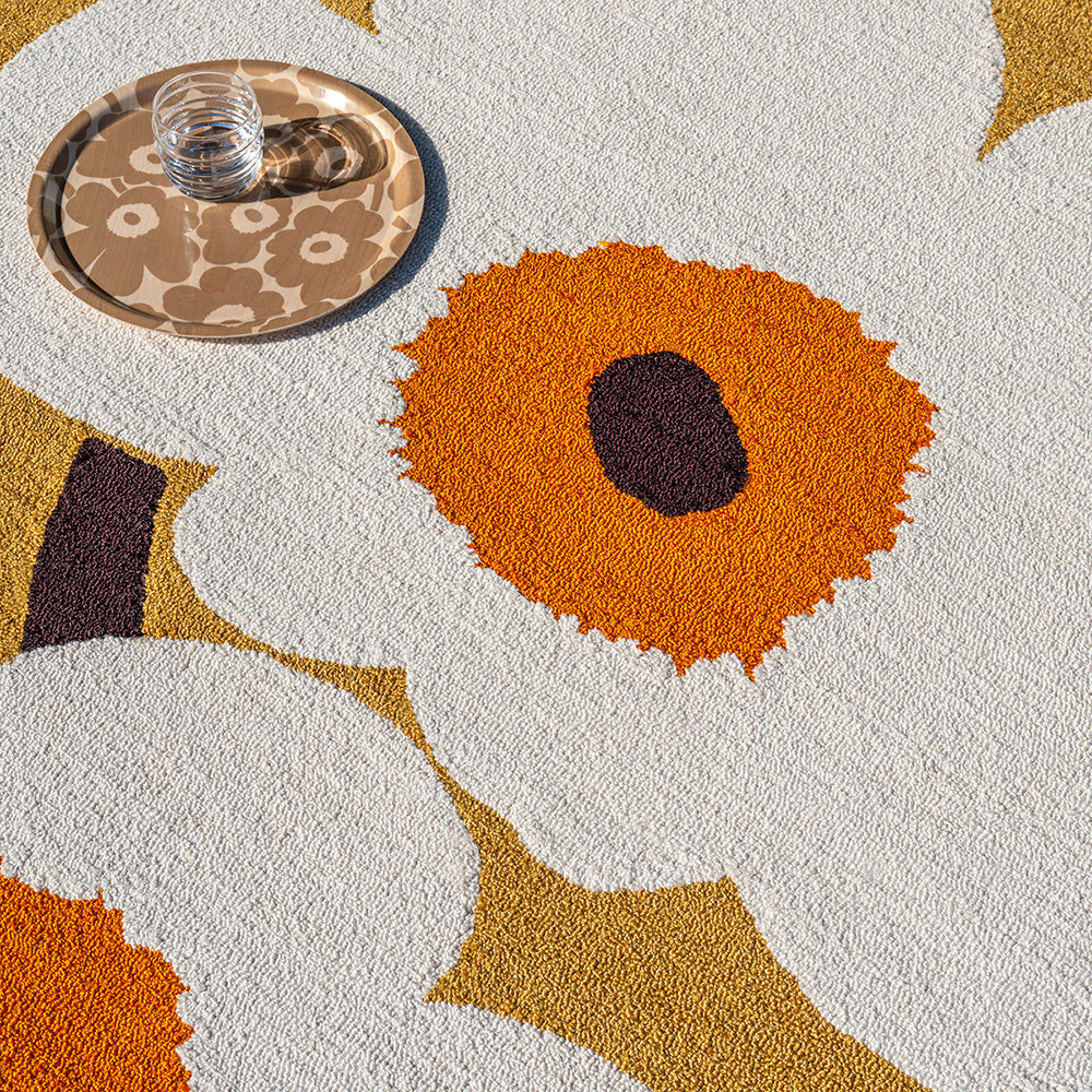 Marimekko Unikko Anniversary Outdoor Rug Honey