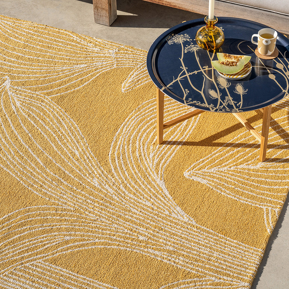 Marimekko Kukat Puhkeavat Outdoor Rug Straw
