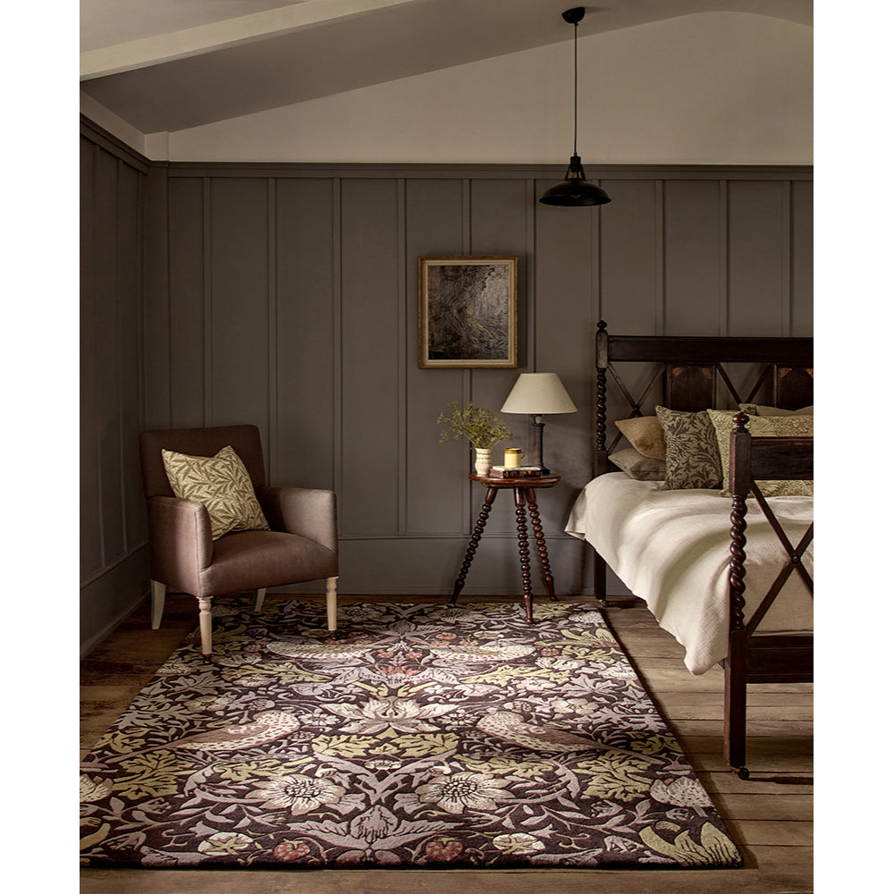 Morris & Co Strawberry Thief Rug