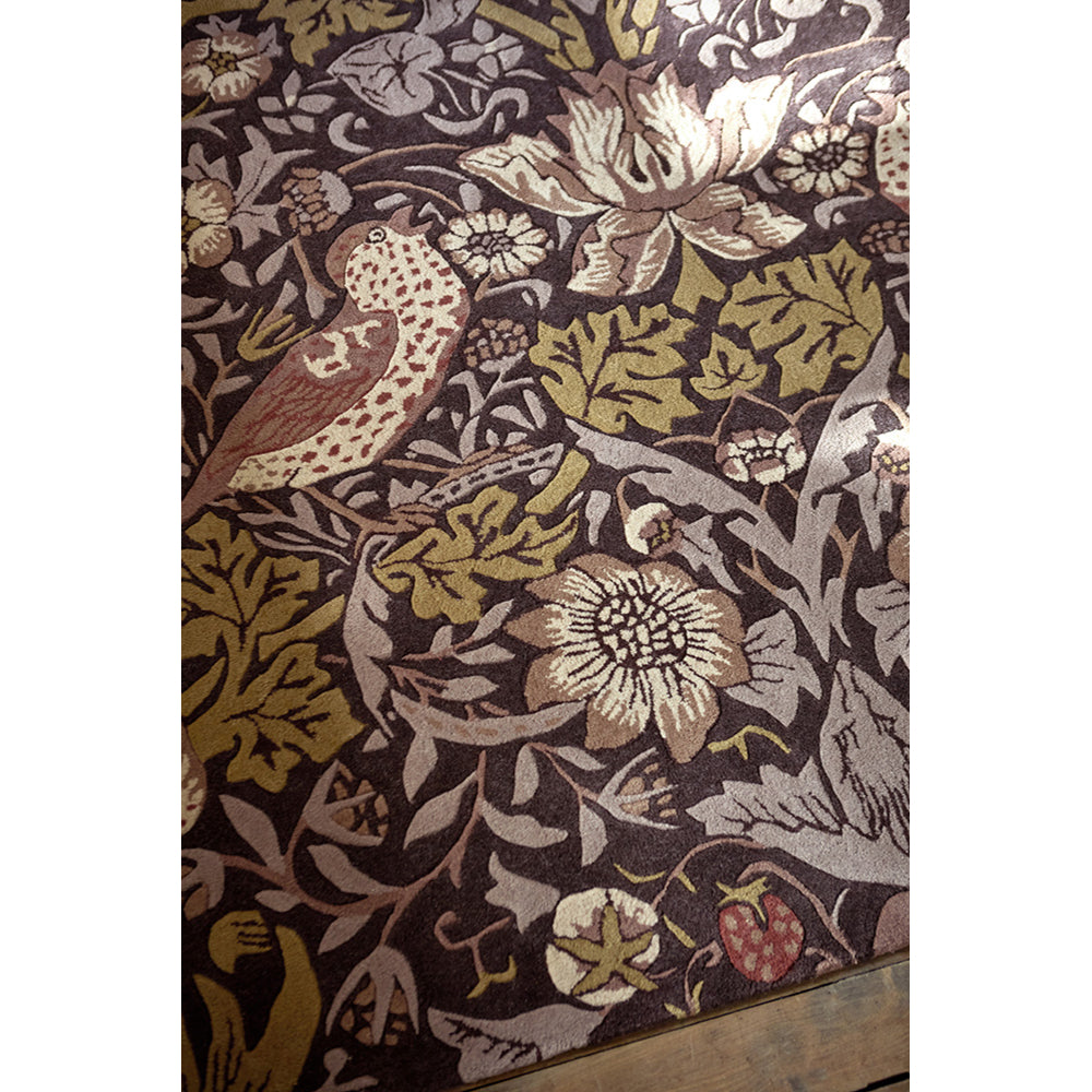 Morris & Co Strawberry Thief Rug