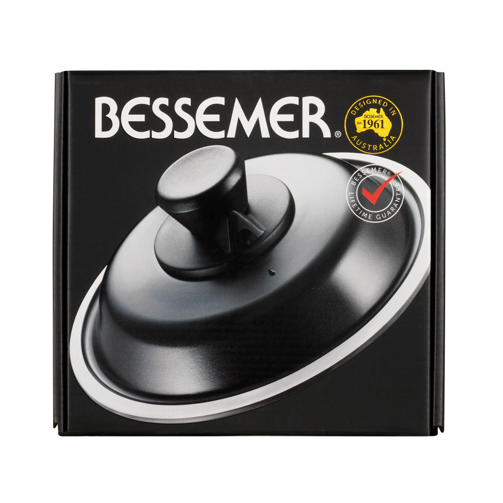 Bessemer Universal Lid 18cm Black