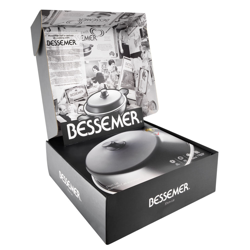 Bessemer Universal Lid 37cm Black