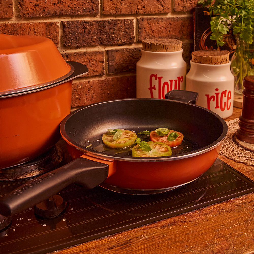 Bessemer Frypan 24cm Orange