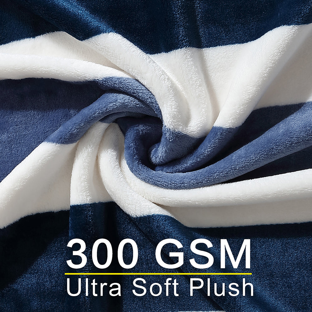Nautica Awning Stripe Blanket