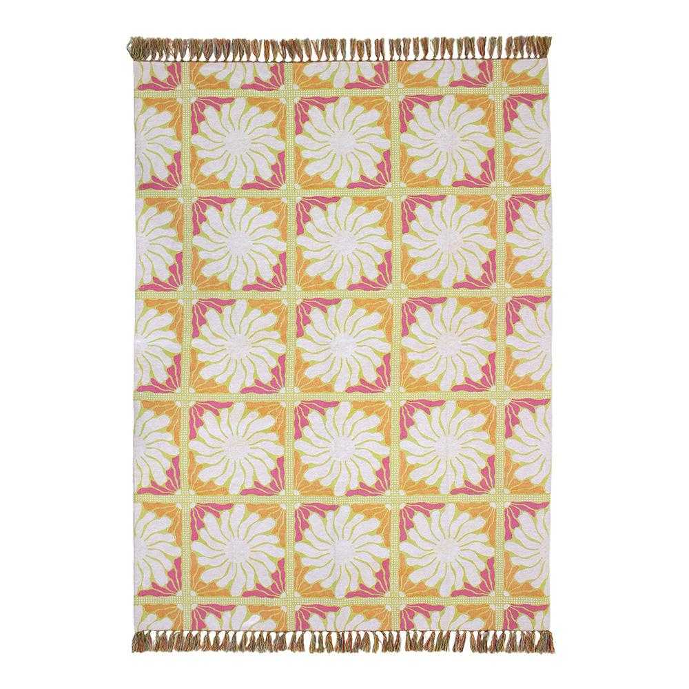 Bambury Zinnia Throw Sorbet