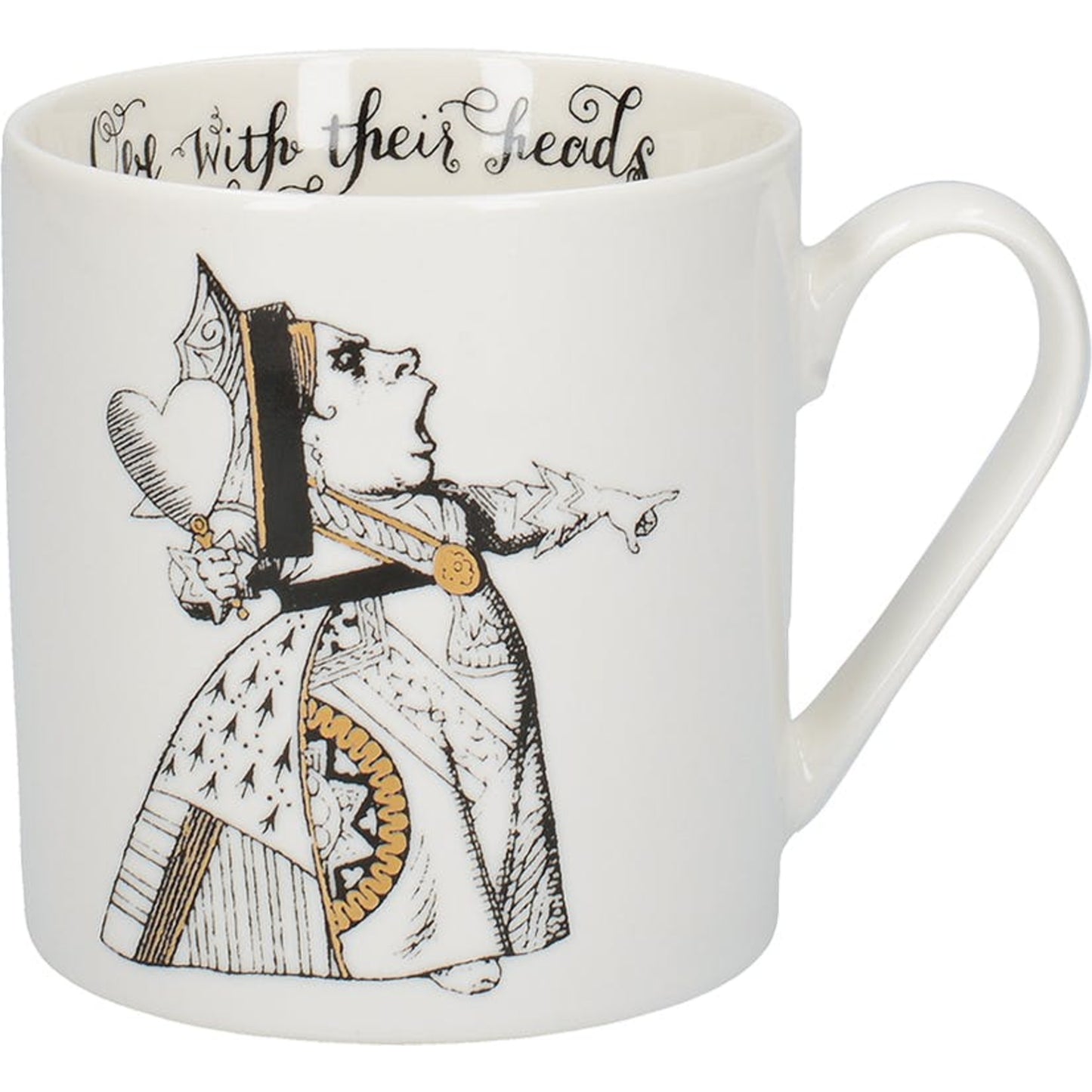 Mikasa x V&A Alice in Wonderland Set of 2 His & Hers Mugs 350ml