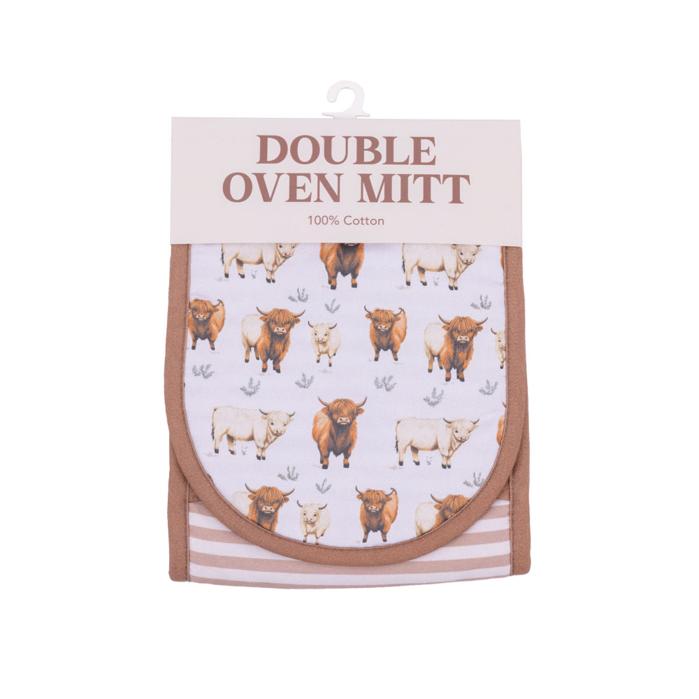 Splosh Cooks Companion Highland Cow Oven Mitt