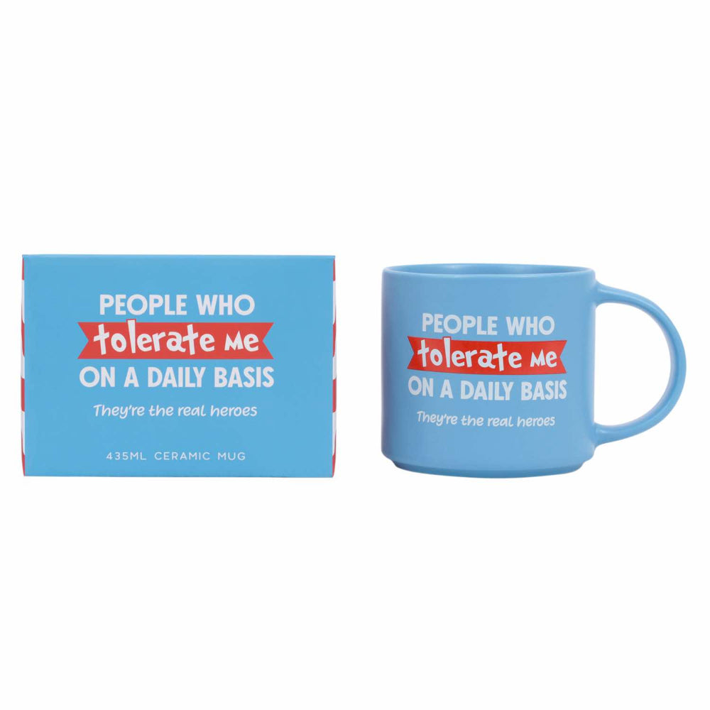 Splosh Cheeky Tolerate Mug