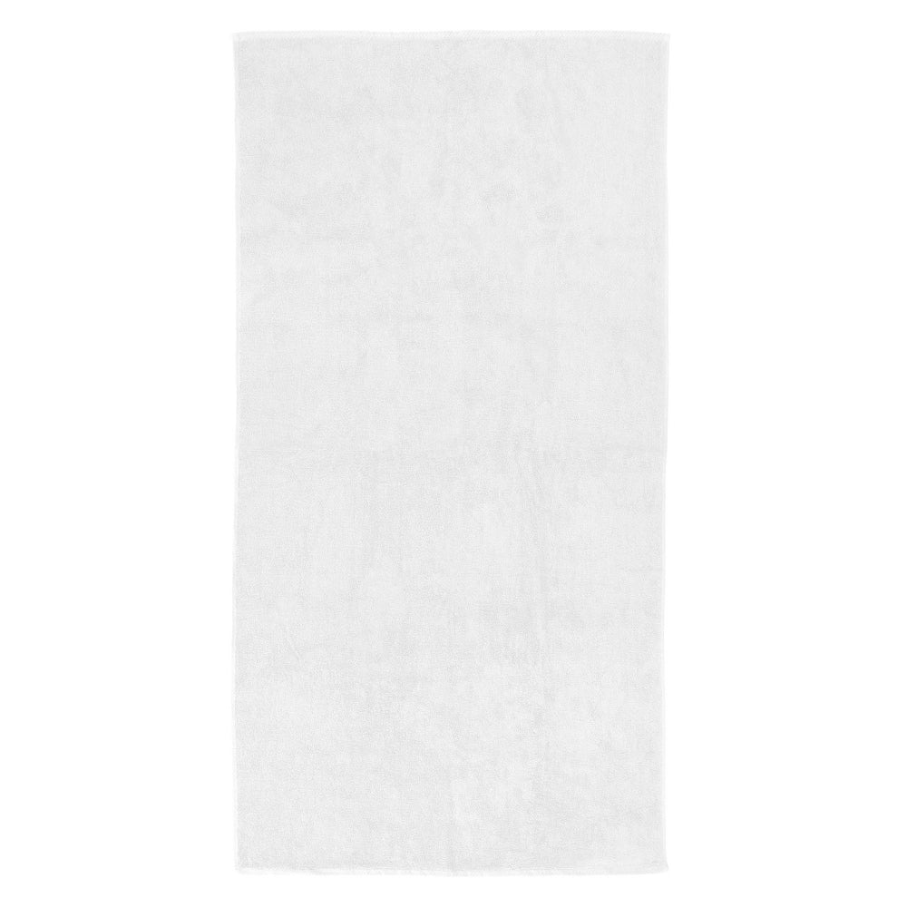 The Bambury Chateau bath sheet in white.