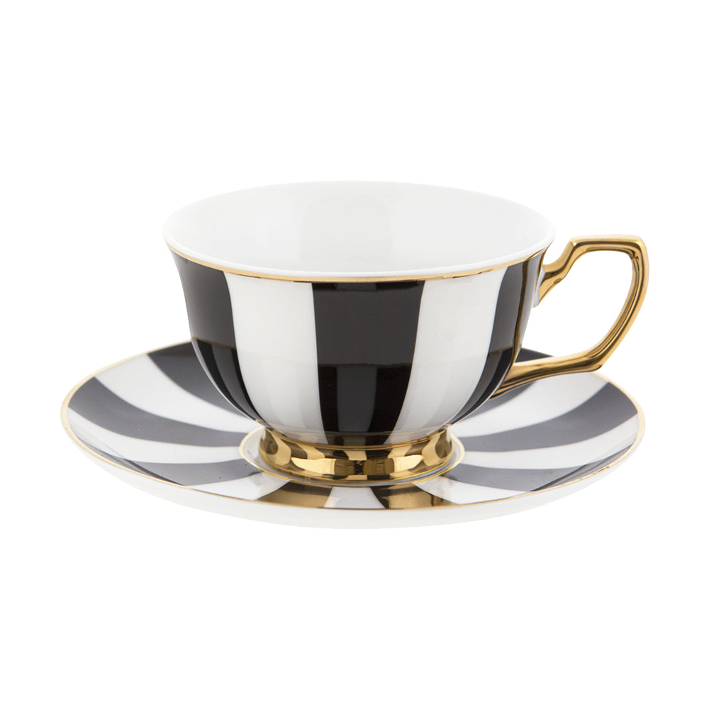 Cristina Re Ebony Stripes Teacup