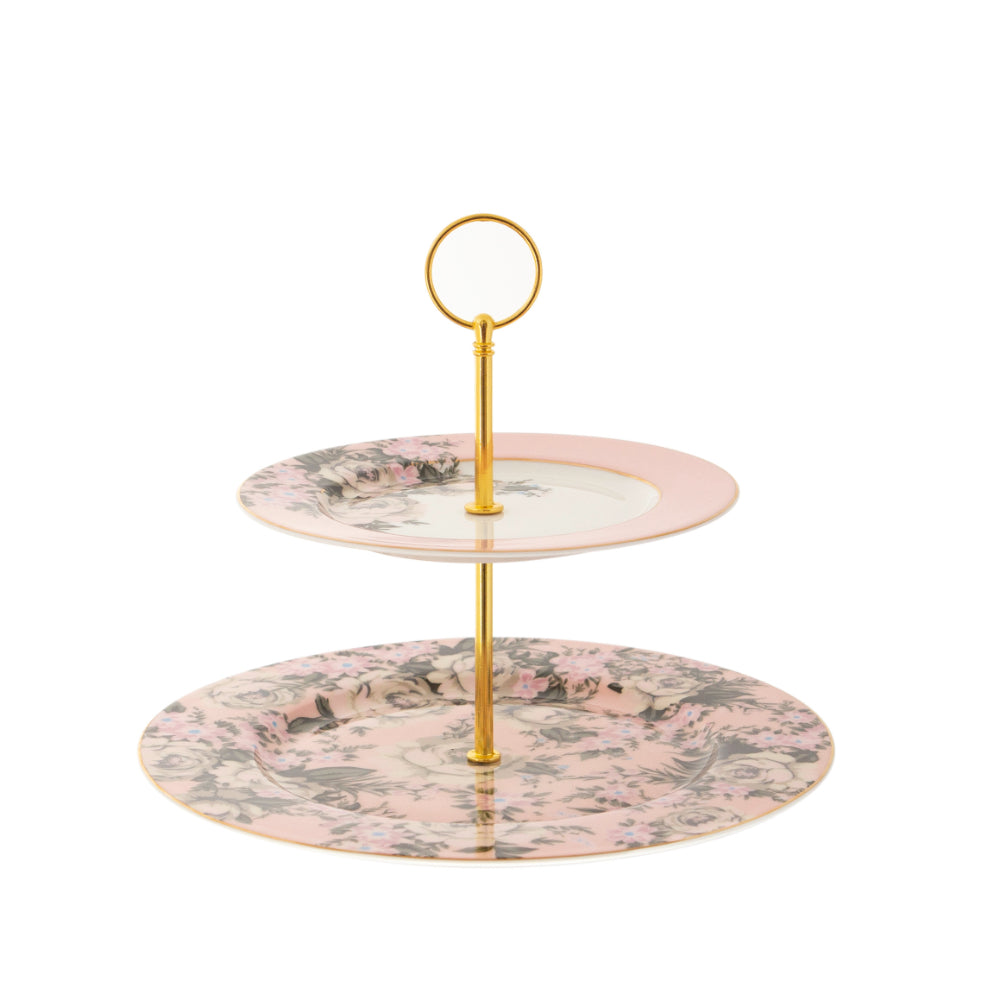 Cristina Re Belle De Fleur 2 Tier Cake Stand