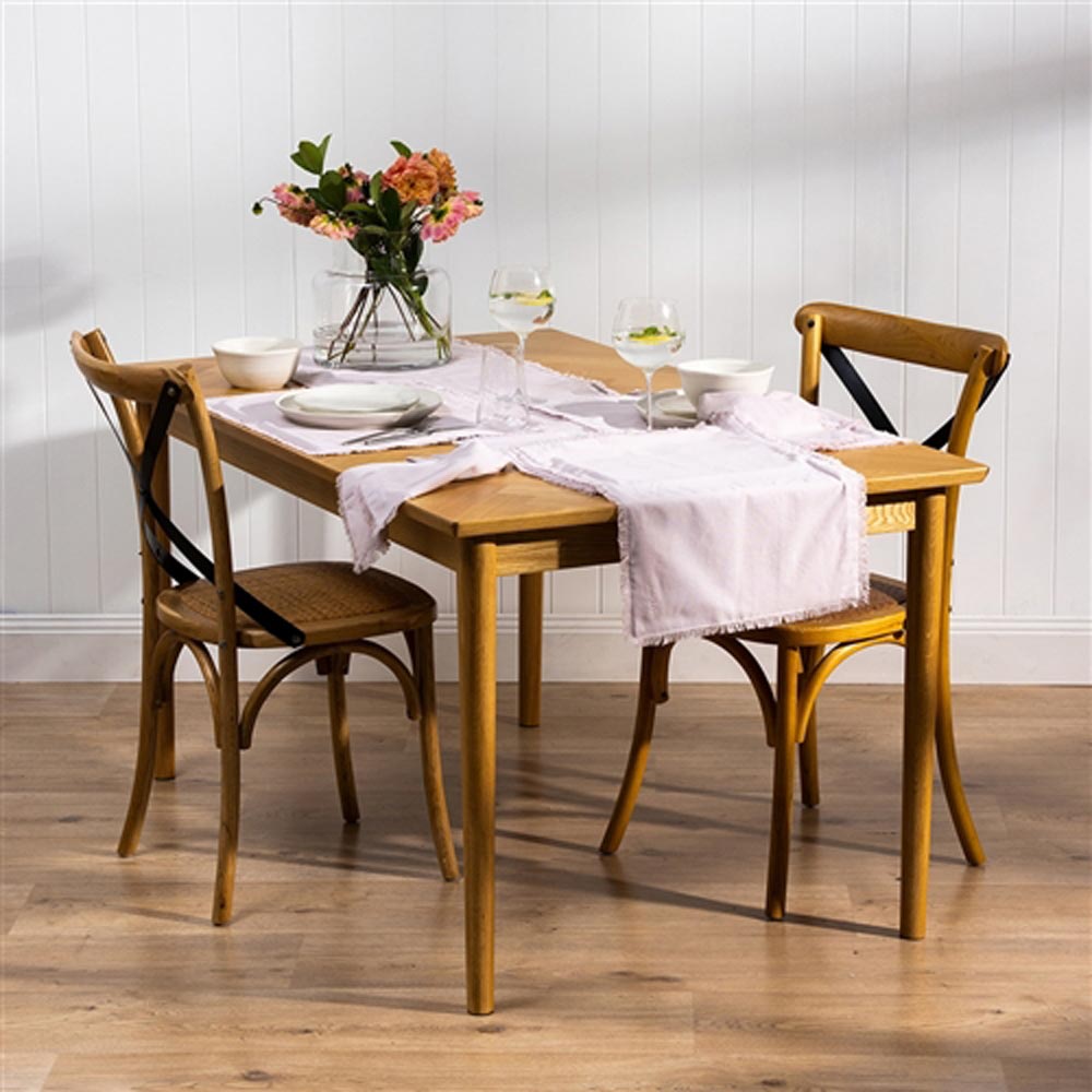 Ecology Fray Table Runner 35x180cm