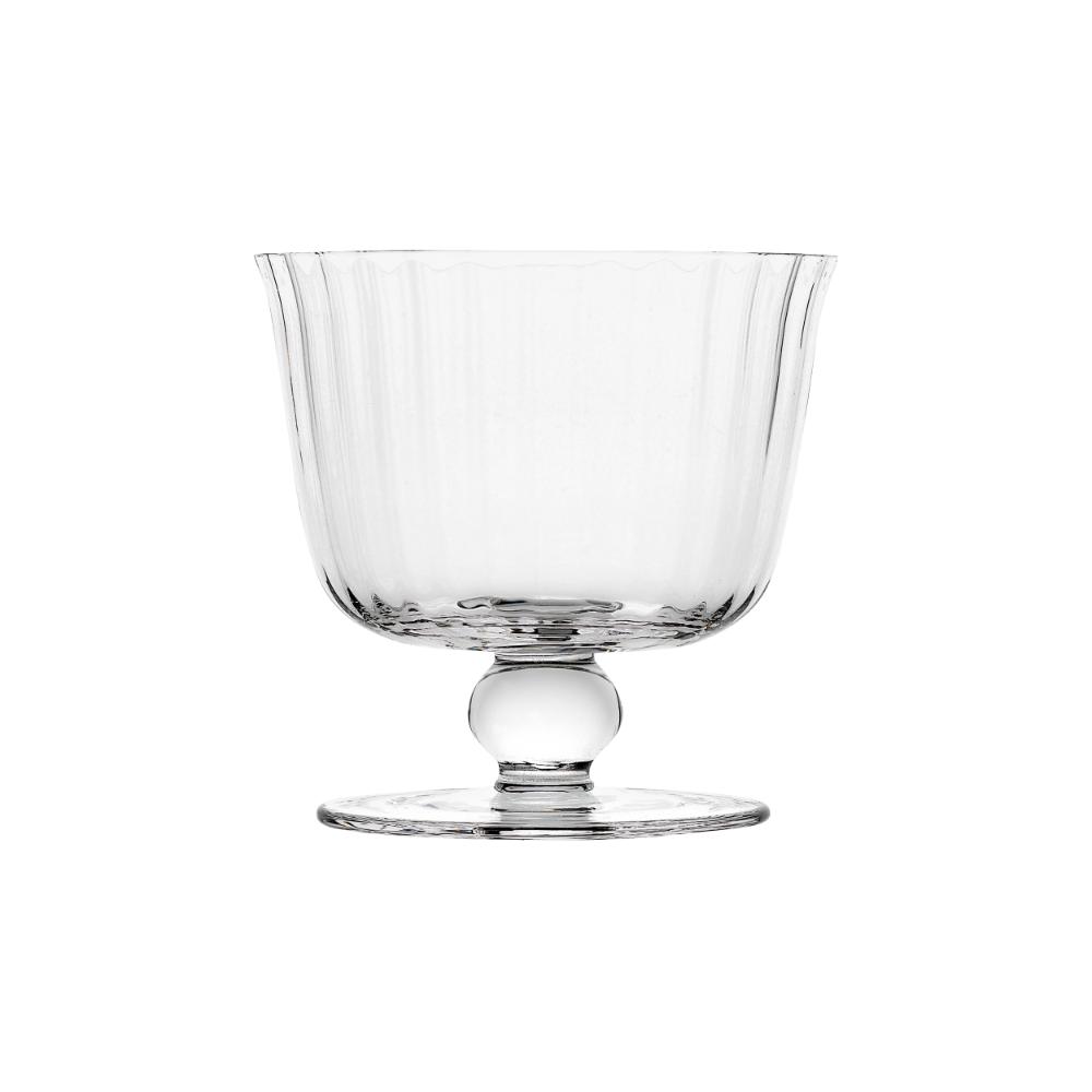 Ecology Classic Set of 4 Footed Bowls Fluted