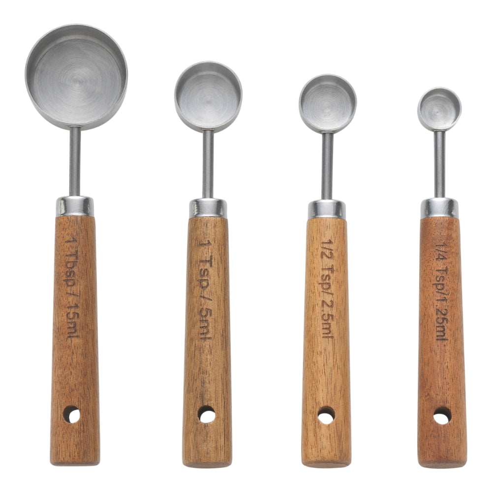 Ecology Provisions Set Of 4 Measuring Spoons