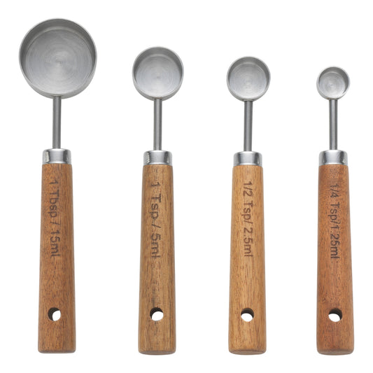 Ecology Provisions Set Of 4 Measuring Spoons