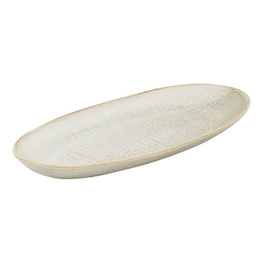 Ecology Linen Oval Platter 30cm
